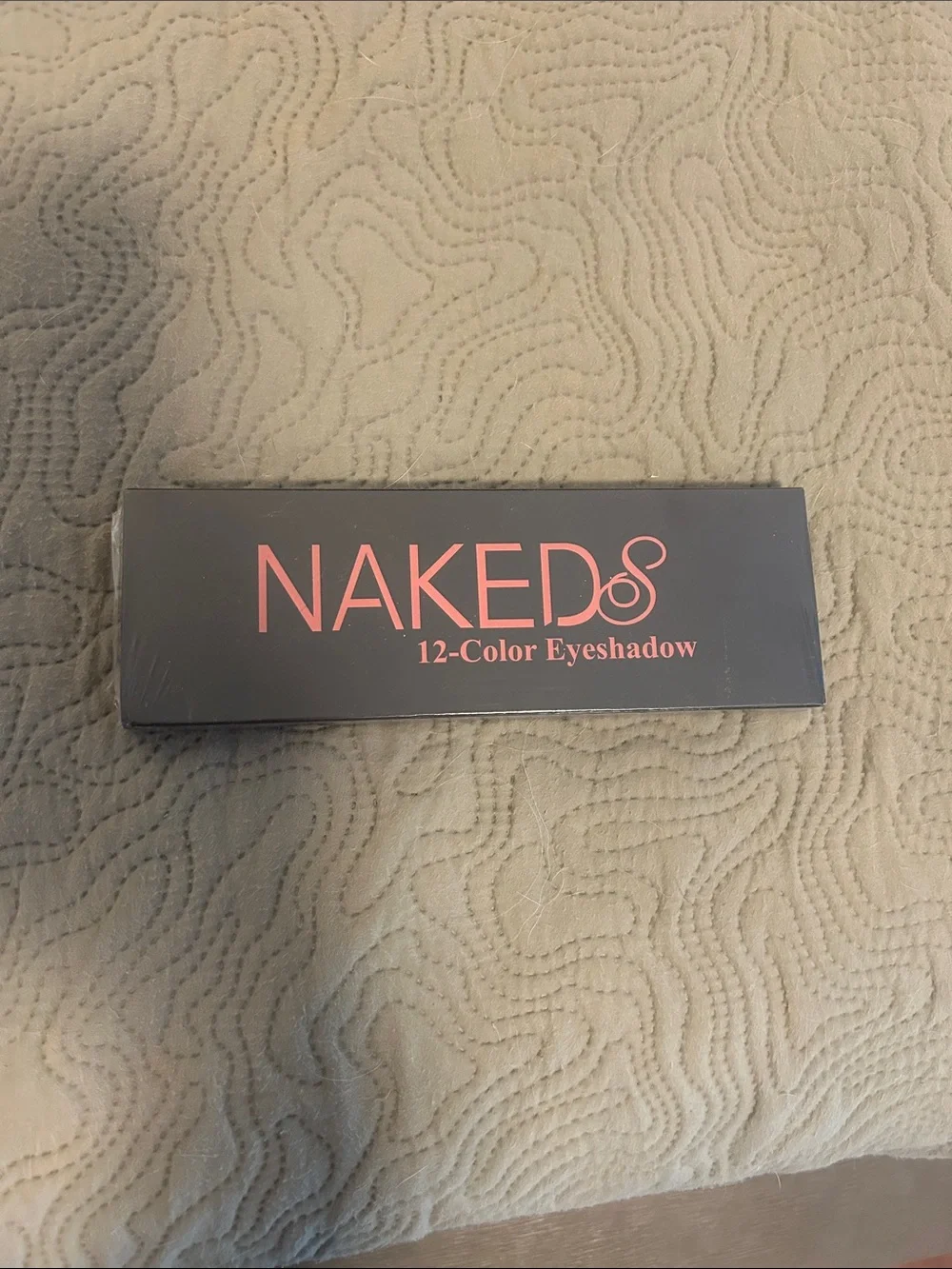 naked cosmetics NAKED8 12-Color Eyeshadow Palette - Black with Pink Logo